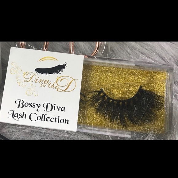 Long mink lashes dramatic 25MM Eyelashes - Picture 2 of 7